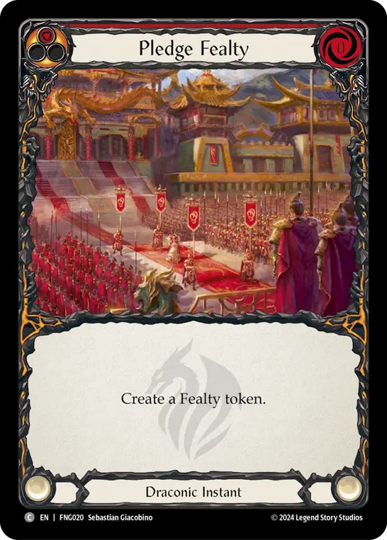 Pledge Fealty (Red)