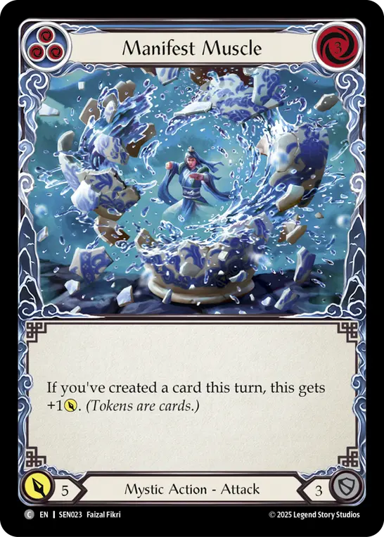 Manifest Muscle (Blue)