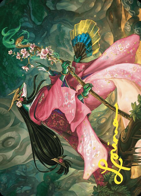 Sakiko, Mother of Summer Art Card
