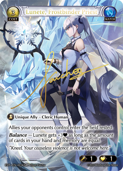 Lunete, Frostbinder Priest