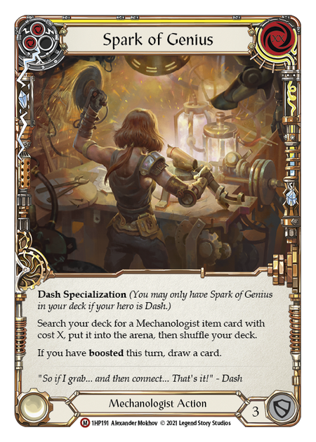 Spark of Genius (Yellow)