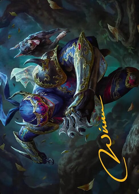 Shadow, Mysterious Assassin Art Card