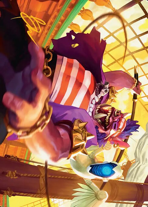 Bebop, Skull & Crossbones Art Card
