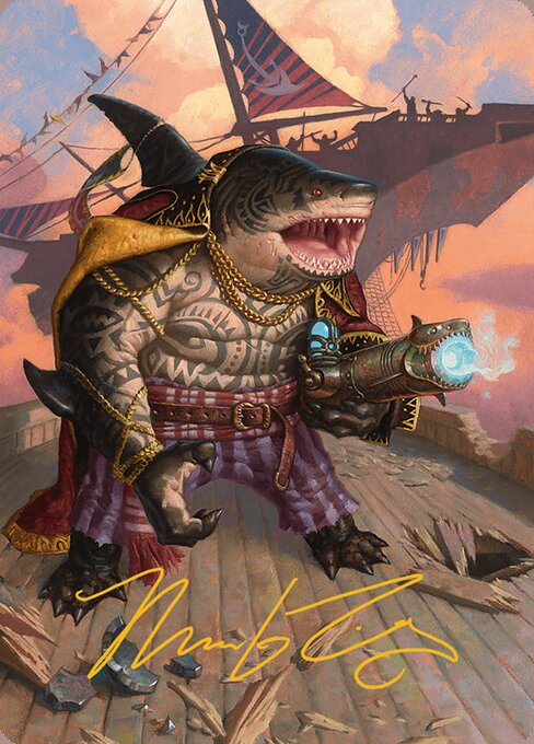 Captain Howler, Sea Scourge Art Card