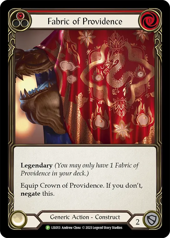 Fabric of Providence (Red)