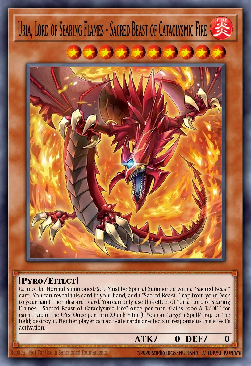 Inferno of the Sacred Beasts - Uria, Lord of Searing Flames