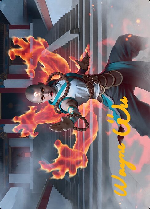Flamehold Grappler Art Card