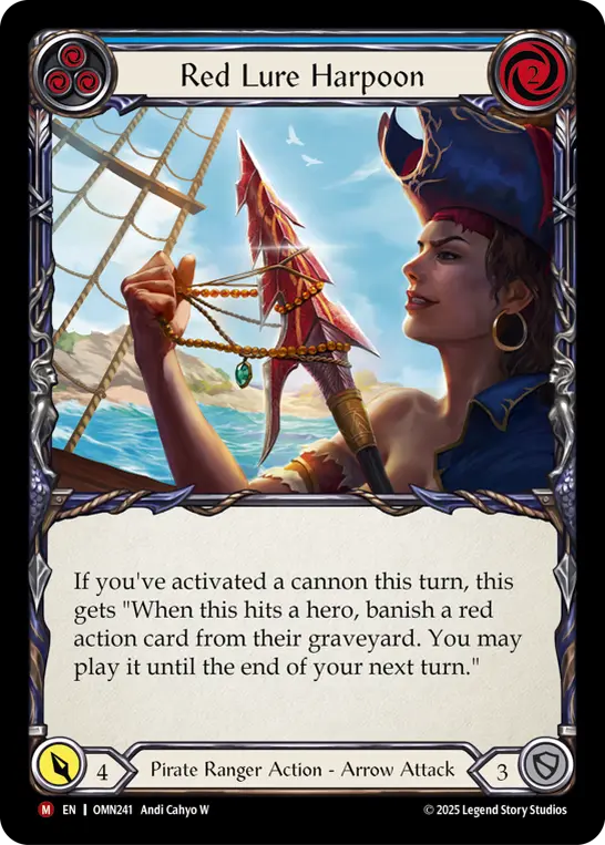 Red Lure Harpoon (Blue)