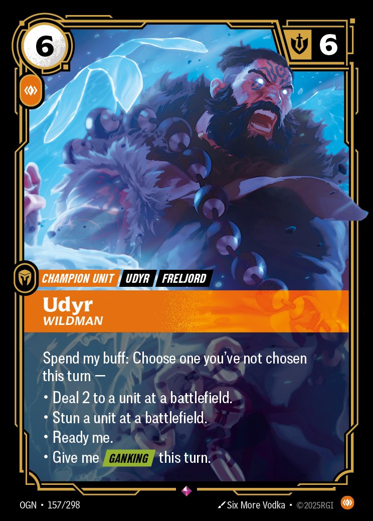 Udyr, Wildman