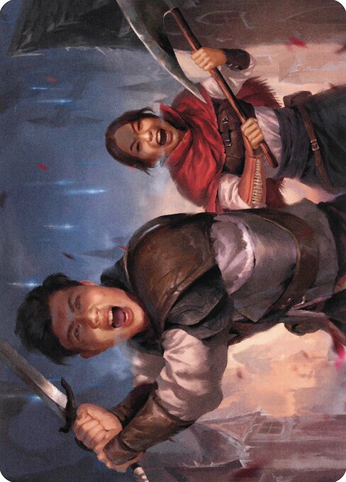 Daybreak Combatants Art Card