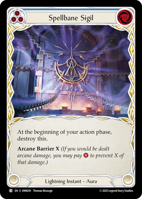 Spellbane Sigil (Blue)