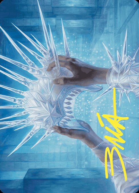Hylda's Crown of Winter Art Card
