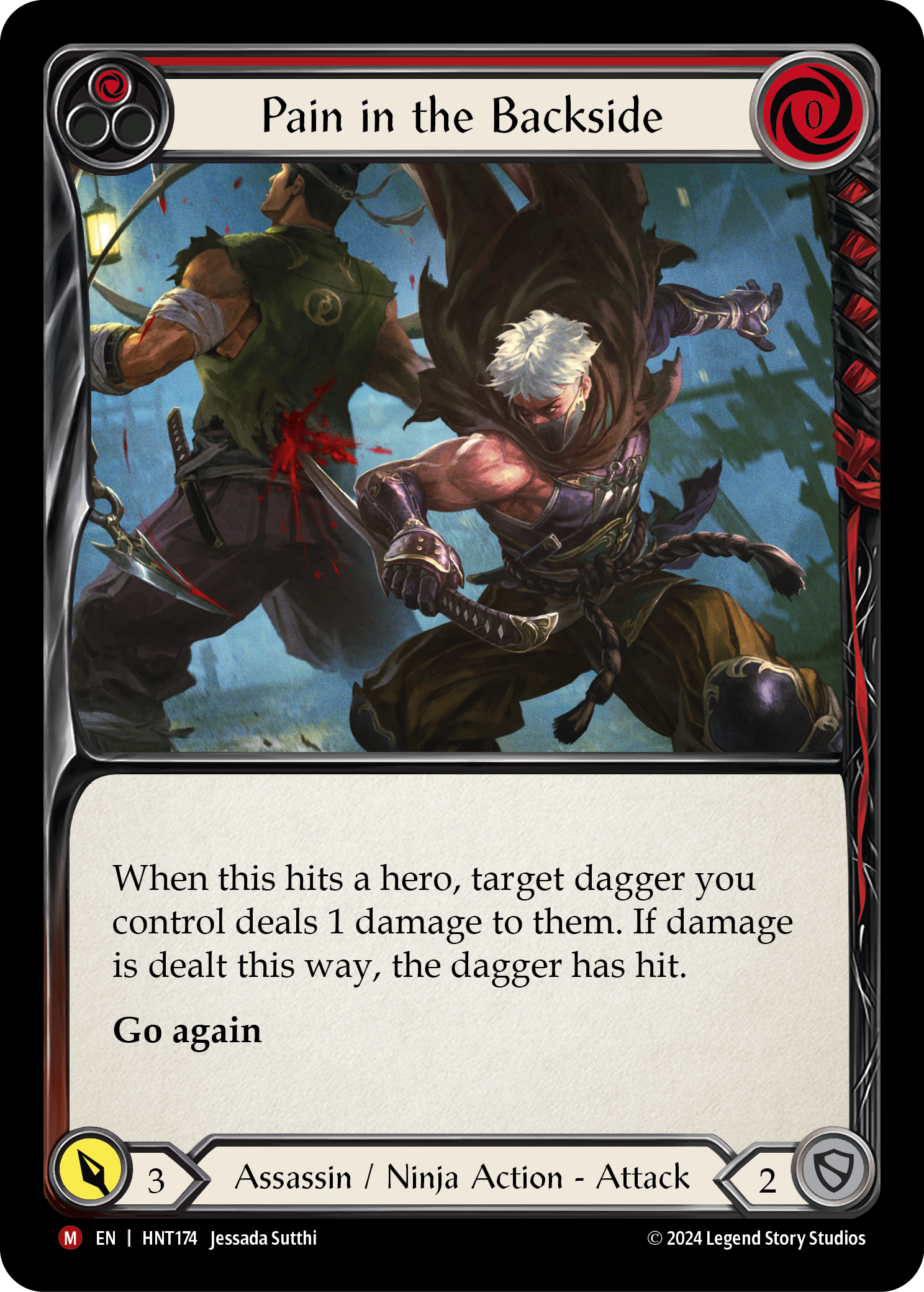 Pain in the Backside (Red)