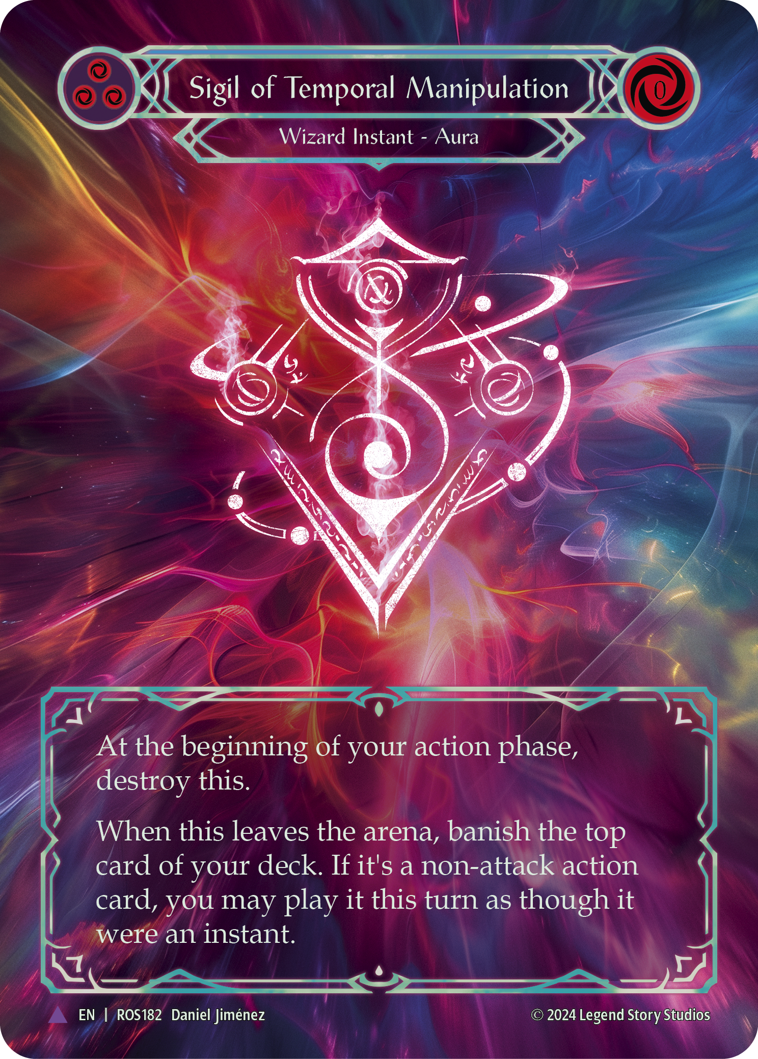 Sigil of Temporal Manipulation (Blue)
