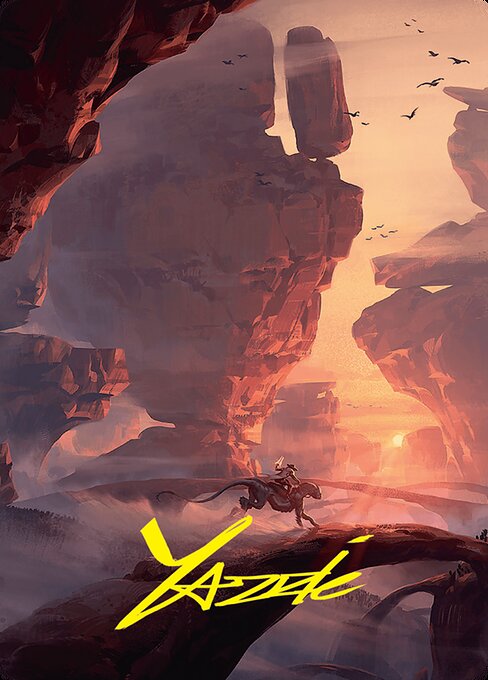 Mountain Art Card