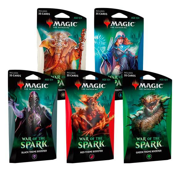 War of the Spark Theme Booster Pack Set of 5