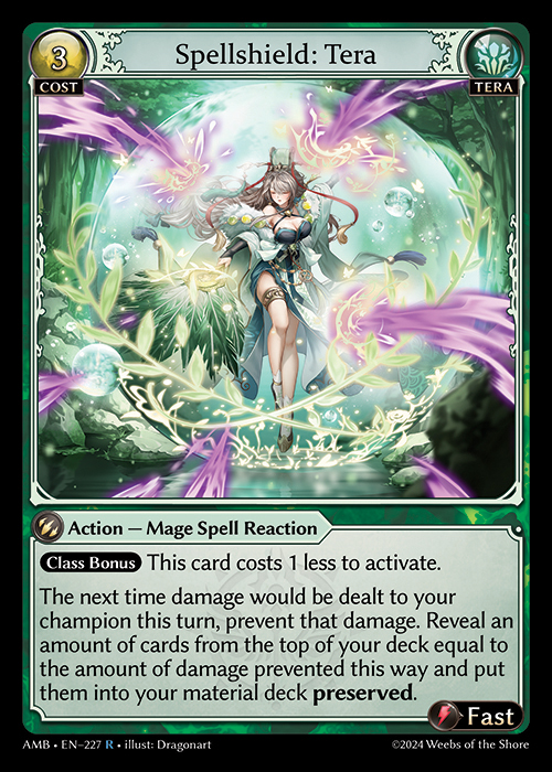 Spellshield: Tera
