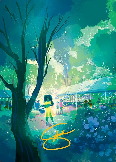 Forest Art Card