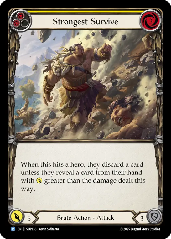 Strongest Survive (Yellow)