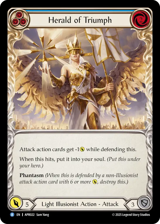 Herald of Triumph (Blue)