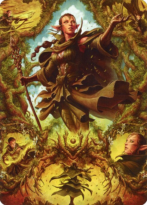 Nissa of Shadowed Boughs Art Card