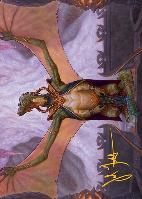 Kheru Goldkeeper Art Card