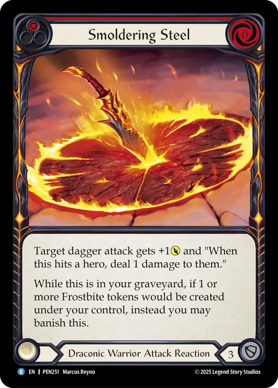 Smoldering Steel (Red)