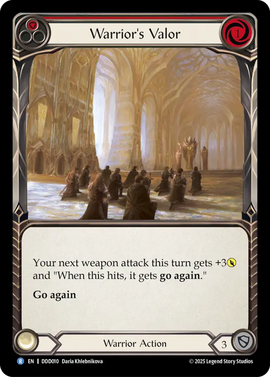 Warrior's Valor (Red)