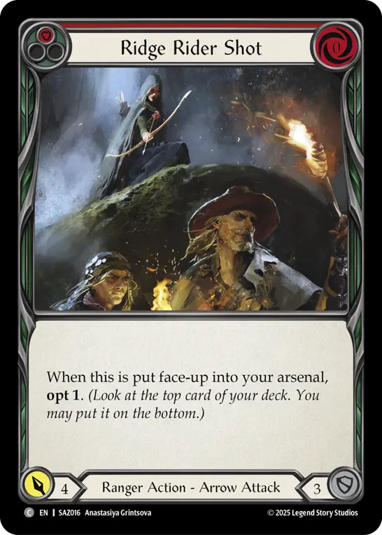 Ridge Rider Shot (Red)