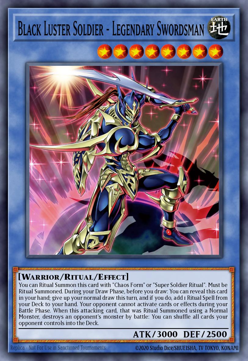 Black Luster Soldier - Legendary Swordsman