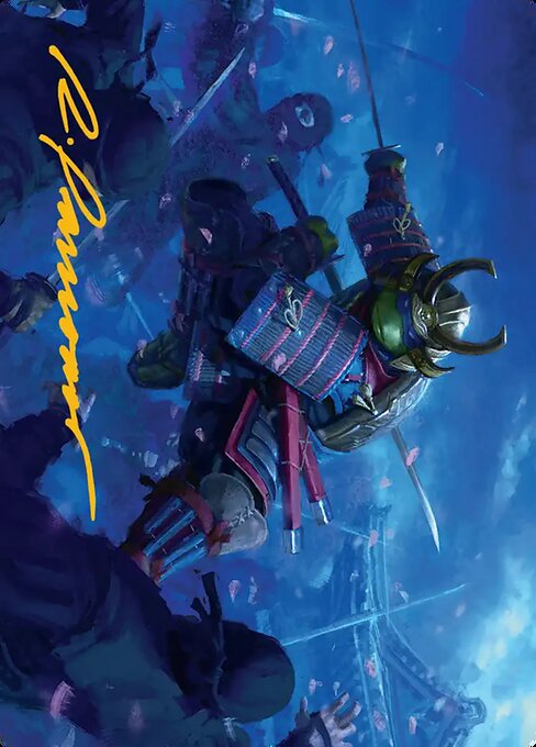 Leonardo, Sewer Samurai Art Card
