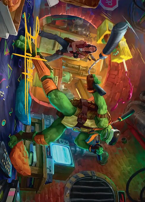 Michelangelo, Game Master Art Card