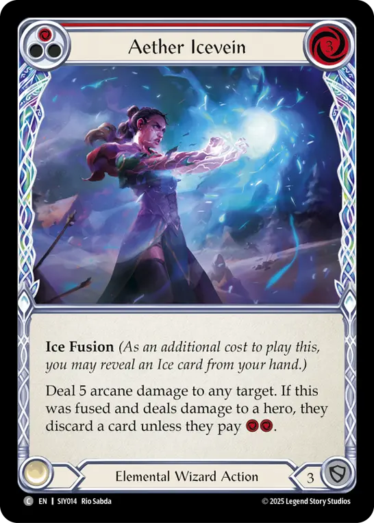 Aether Icevein (Red)