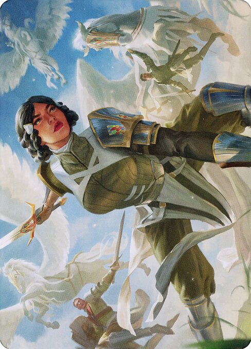 Resolute Reinforcements Art Card