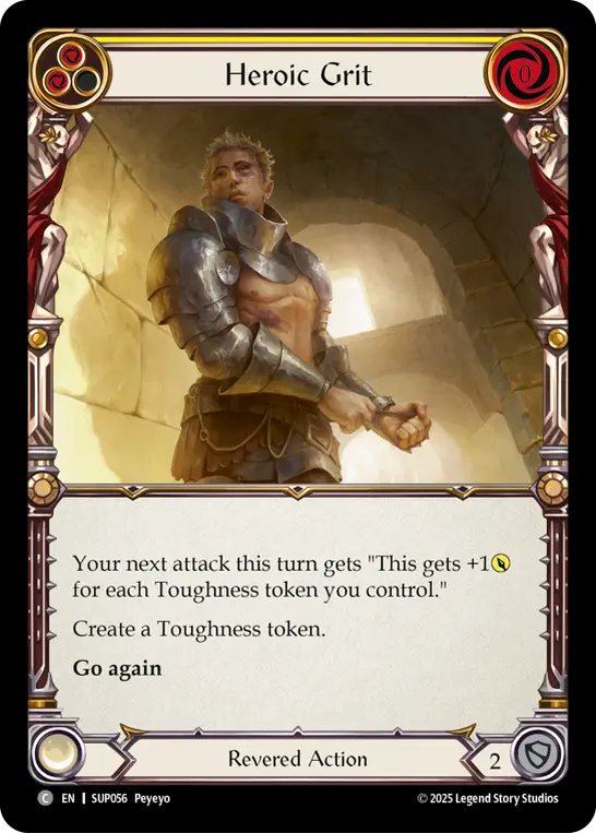 Heroic Grit (Yellow)