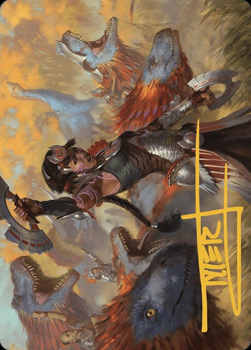Huatli, Poet of Unity Art Card