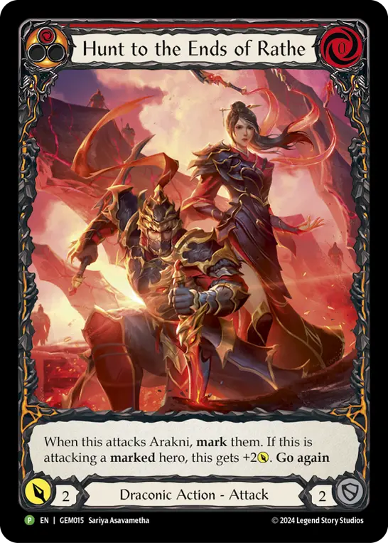 Hunt to the Ends of Rathe (Red)