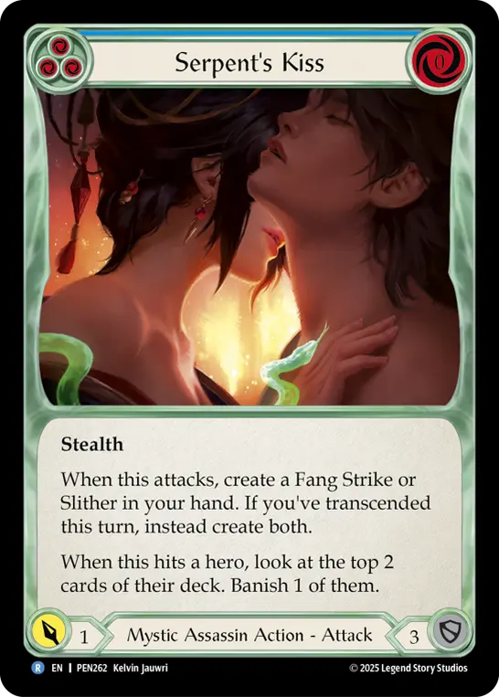 Serpent's Kiss (Blue)