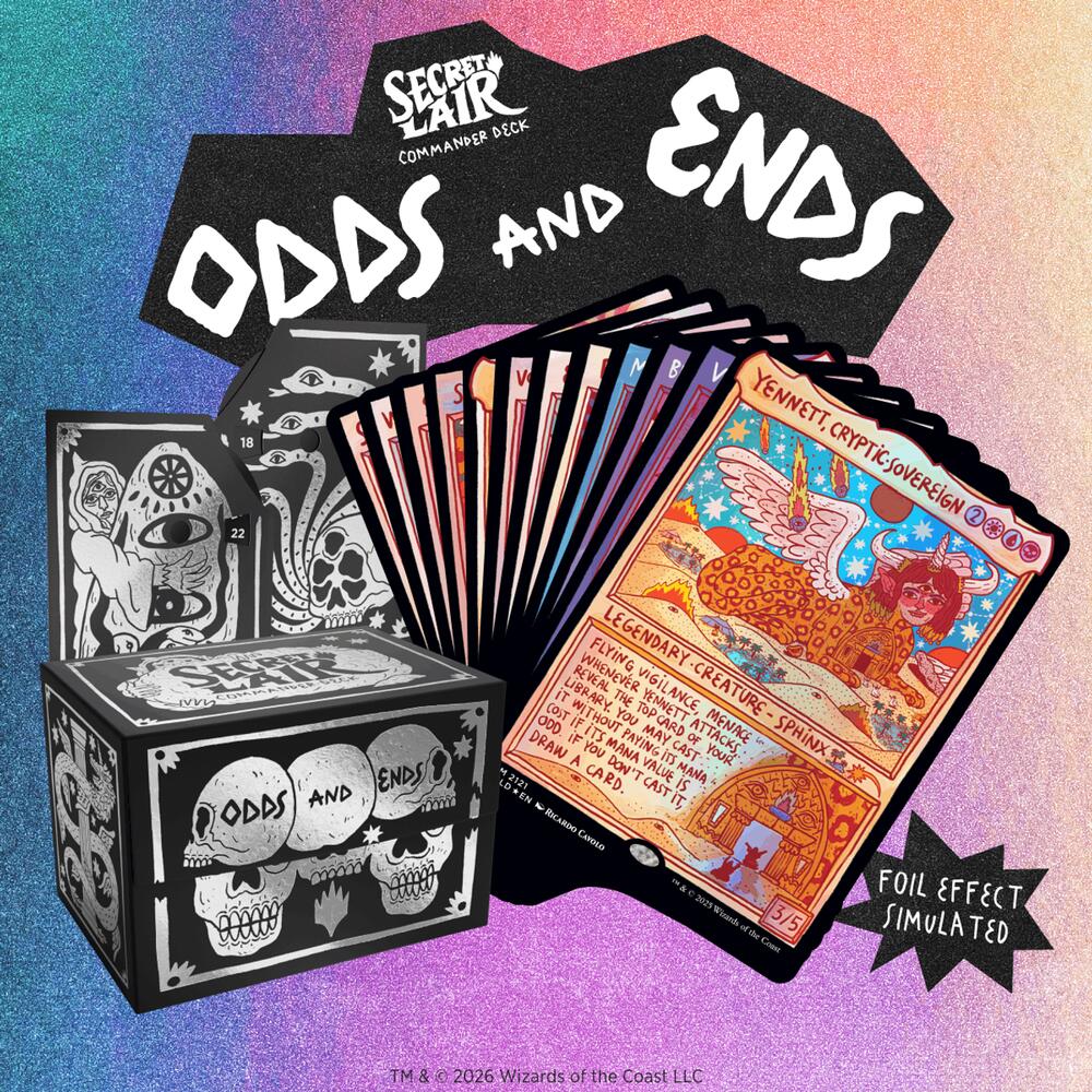 Secret Lair Commander Deck Odds and Ends