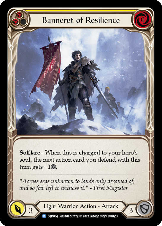 Banneret of Resilience (Yellow)