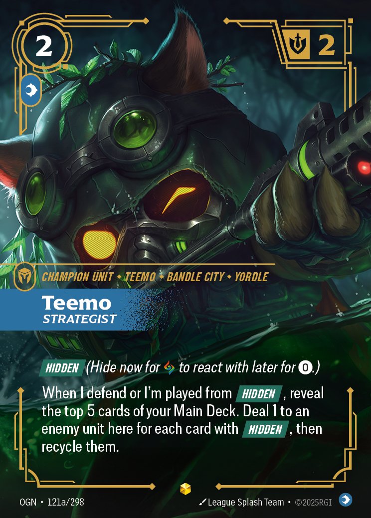 Teemo, Strategist