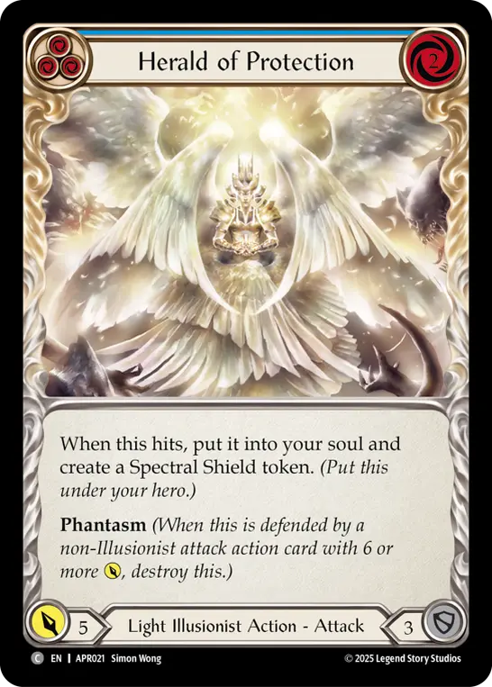 Herald of Protection (Blue)