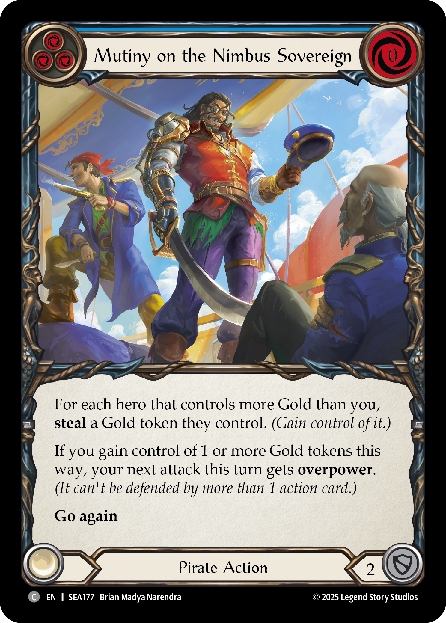 Mutiny on the Nimbus Sovereign (Blue)