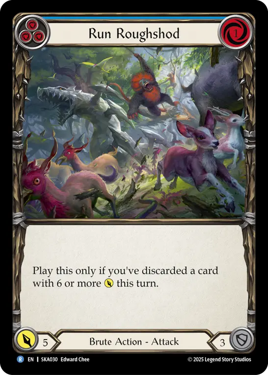 Run Roughshod (Blue)