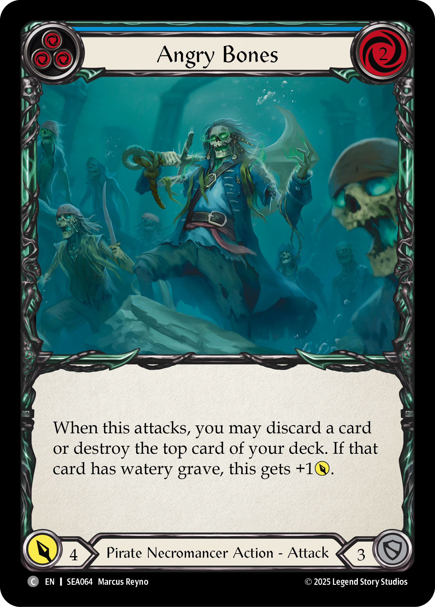 Angry Bones (Blue)