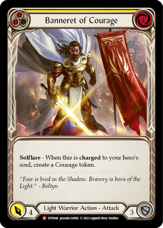 Banneret of Courage (Yellow)