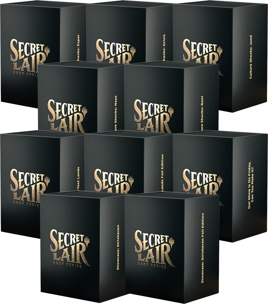 Secret Lair Bundle Dr Lairs Secretorium Superdrop The Main Event