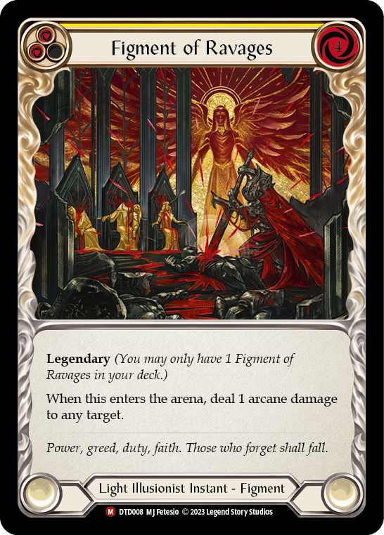 Figment of Ravages (Yellow)