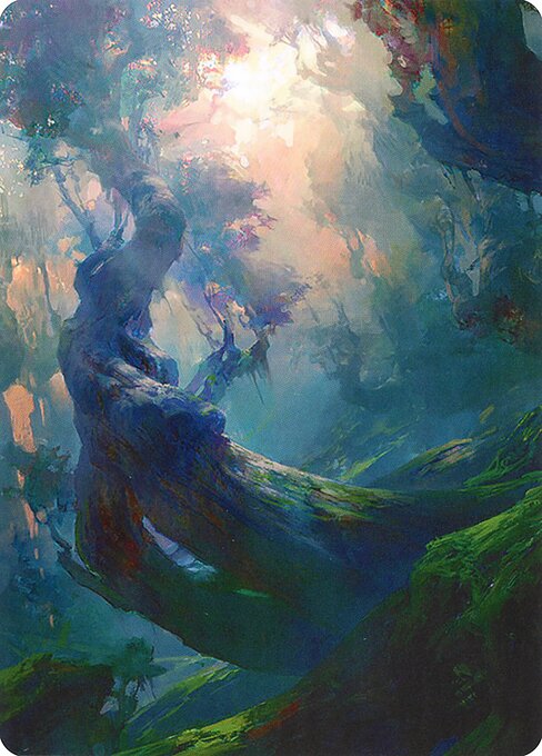 Forest Art Card
