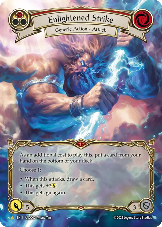 Enlightened Strike (Red)